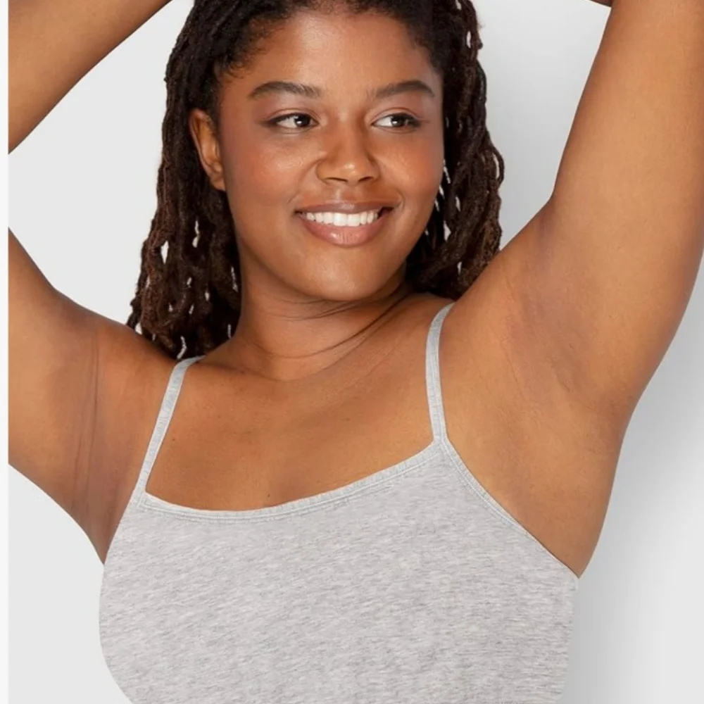 Fruit Of The Loom Spaghetti Strap Sports Bras Size 42 White Gray Blue Value Pack - Picture 4 of 8